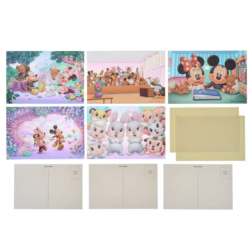 【預訂】Disney Unibestiez - postcard set