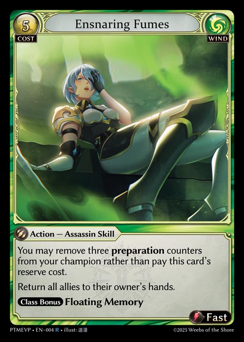 Ensnaring Fumes / PTMEVP-004 (R)