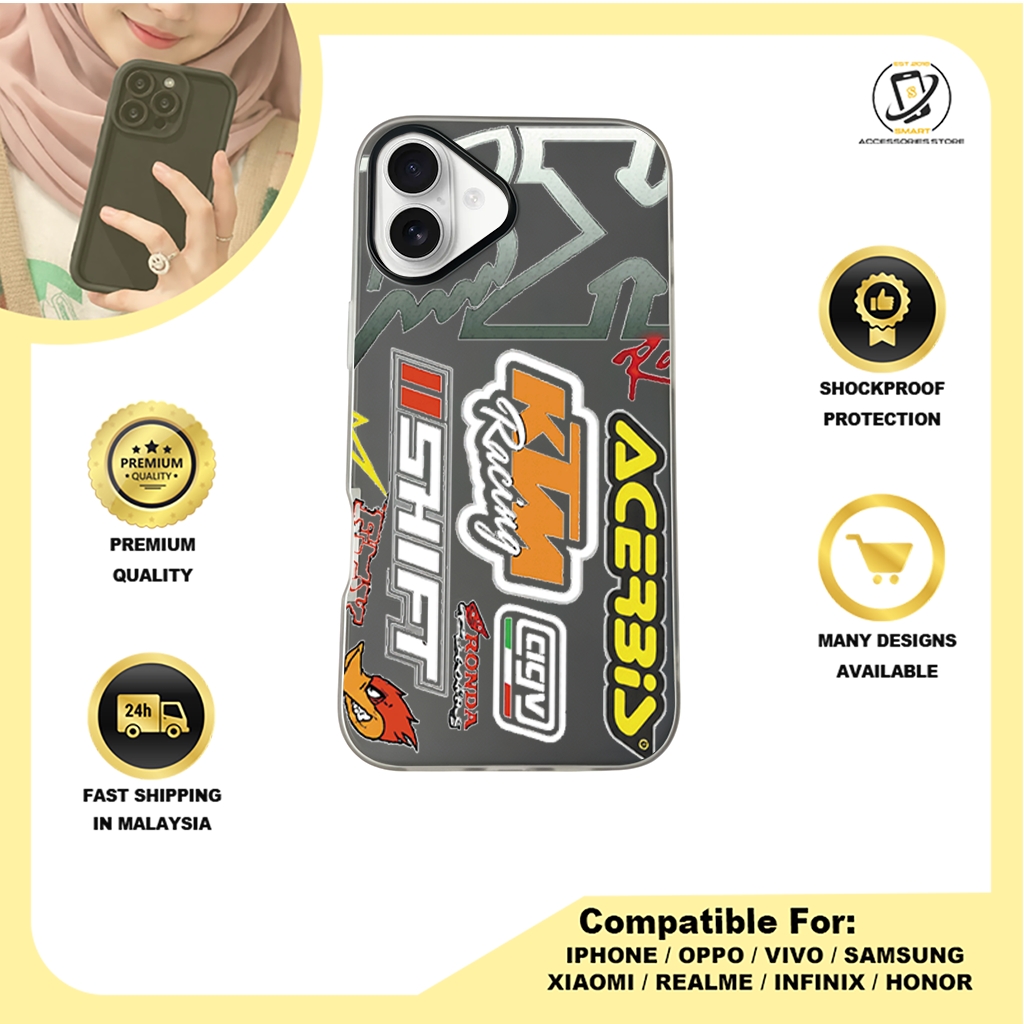 JELLY CASE PHONE FOR IPHONE - DESIGN MOTORSPORT B