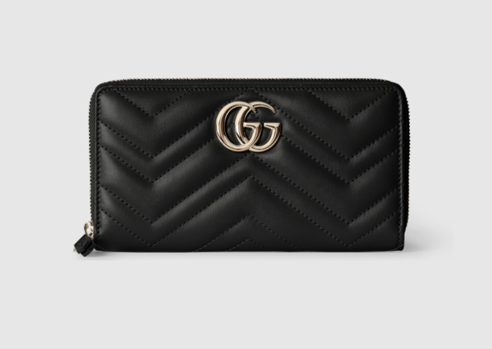 Gucci GG Marmont 系列全拉鍊式銀包