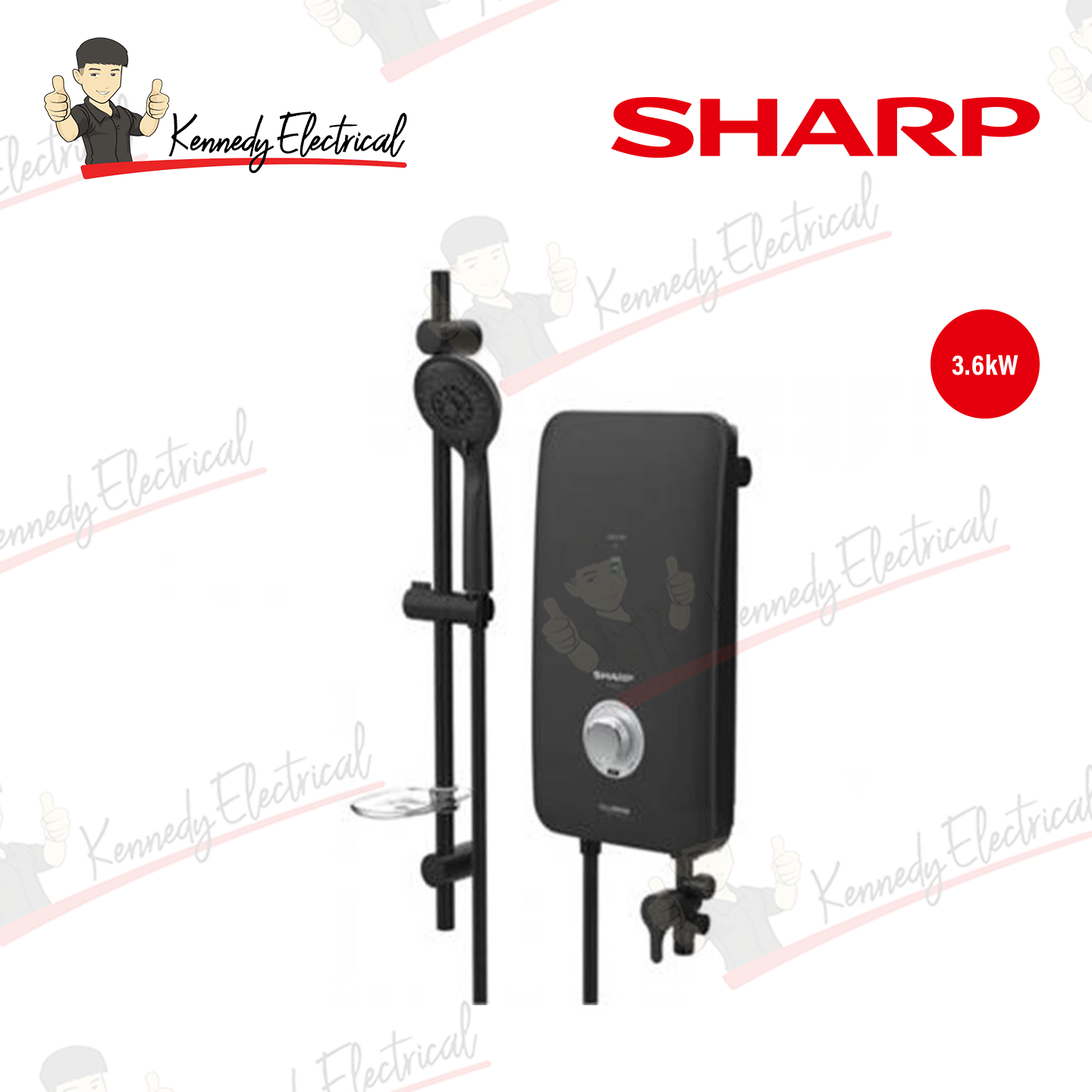 Sharp DC Pump Water Heater (WHP315NMB)