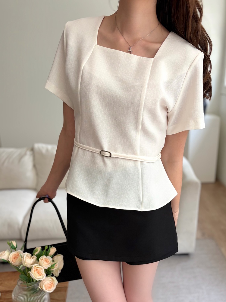 Clean Line Overlay Skorts (Black)