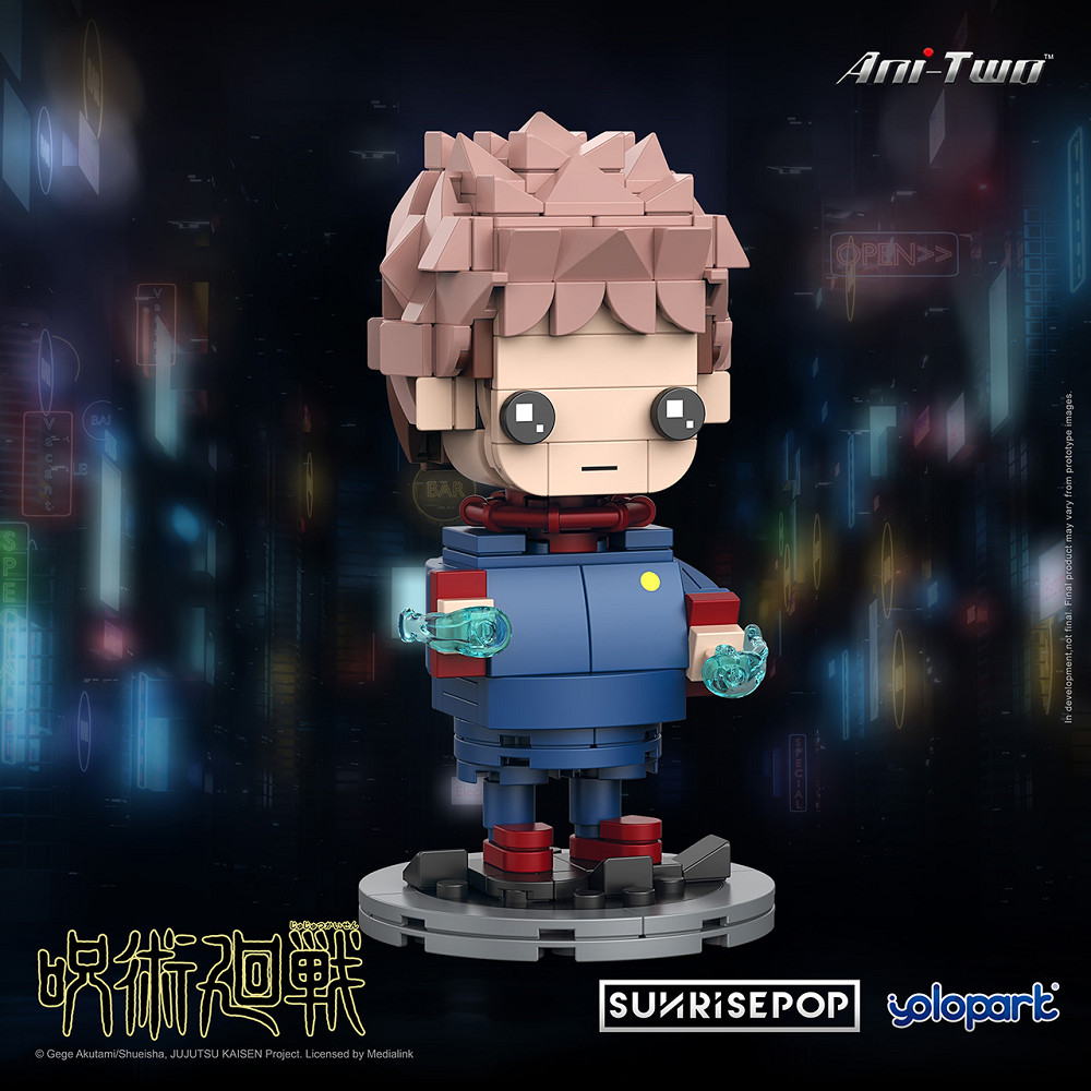 📦訂購 台灣代購 SUNRISEPOP 咒術迴戰 虎杖悠仁 大頭積木