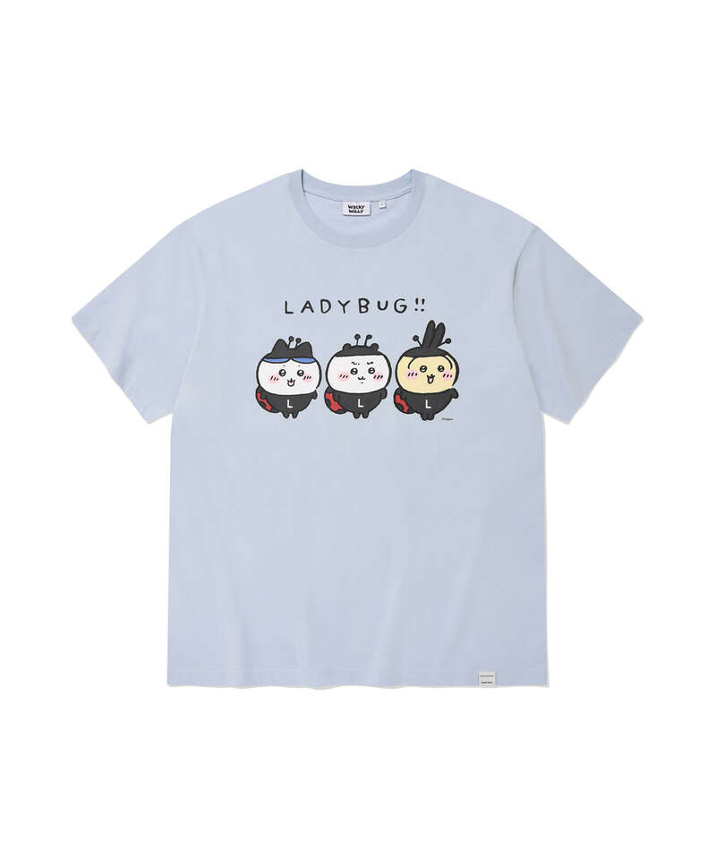 《Pre-Order》Lady Bug Graphic T-Shirt｜Chiikawa 吉伊卡哇 X wacky willy (26CKW36-P)