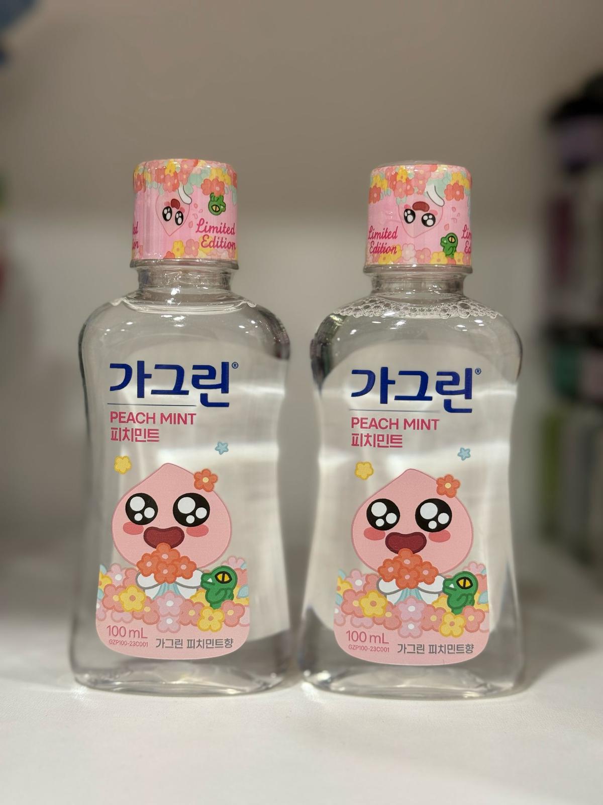 韓國漱口水桃子薄荷味🍑100ml