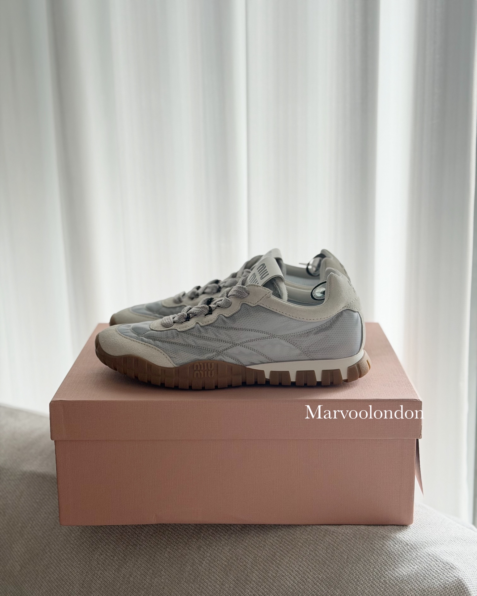 限時優惠✨新色🆕訂貨🍒MIUMIU TYRE sneaker  🔖Size 35.5/36/37-39/40/41