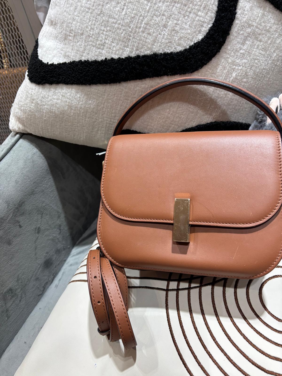Valextra iside 2way bag Tan,100%Authentic,90%new 