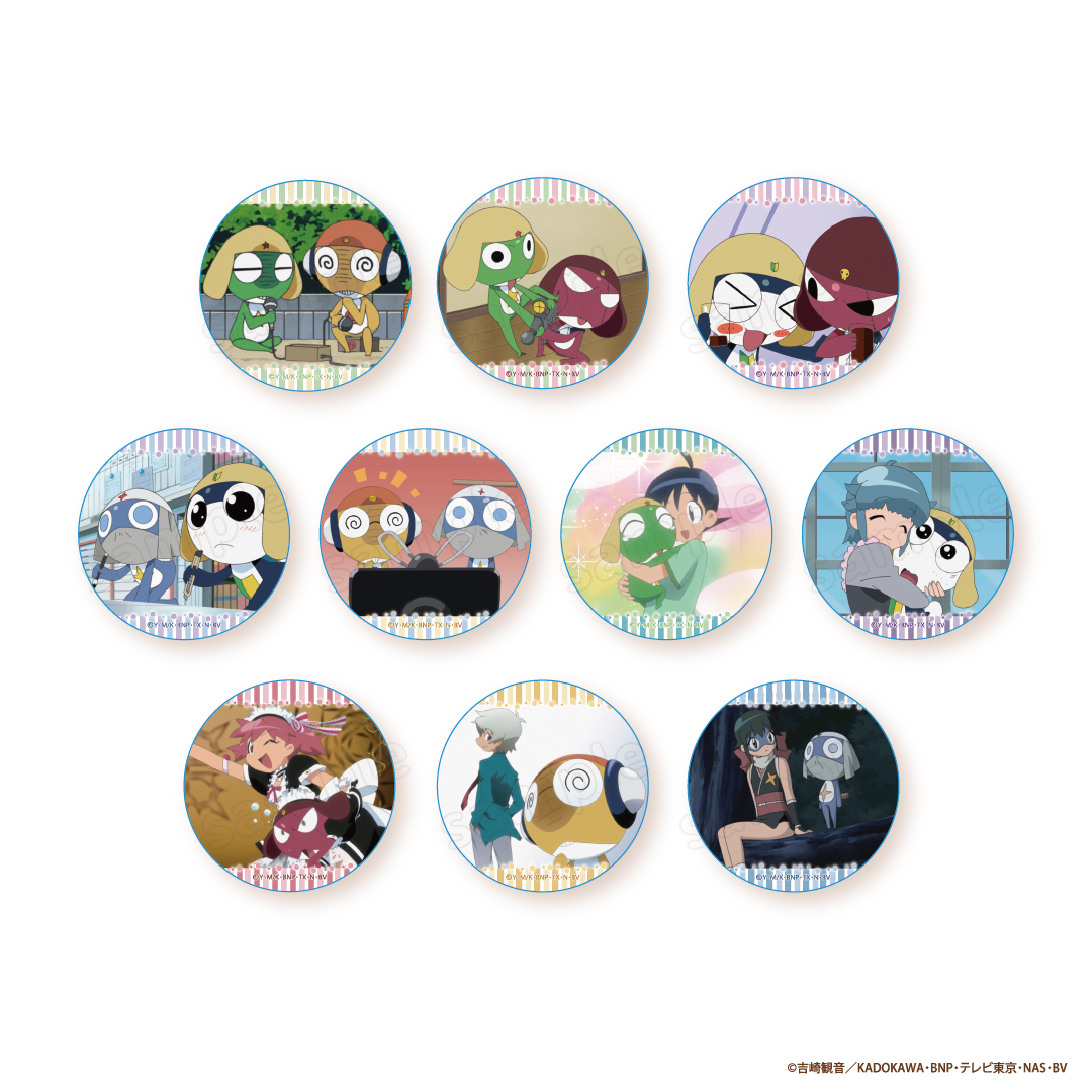 Keroro軍曹 POP UP STORE 盲抽場景襟章 #P-OOG0126 [KThings] (PRE-ORDER) [2026/05]