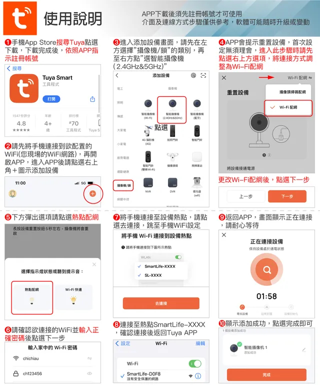 WIFI 4K 時鐘造型無線網路夜視微型針孔攝影機 影音記錄器