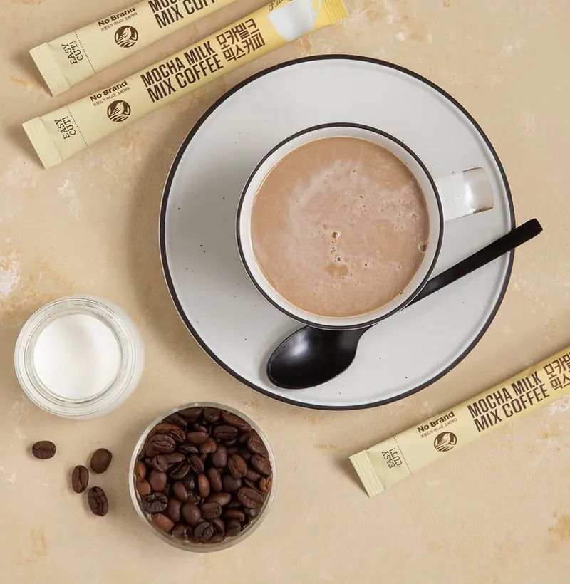 韓國🇰🇷直送✈️No Brand 摩卡三合一咖啡 mocha milk mocha gold(30條入/盒)