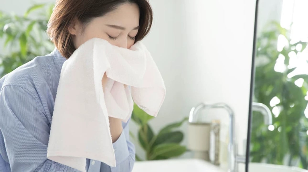 日本製Oboro柔軟吸水純棉洗臉巾