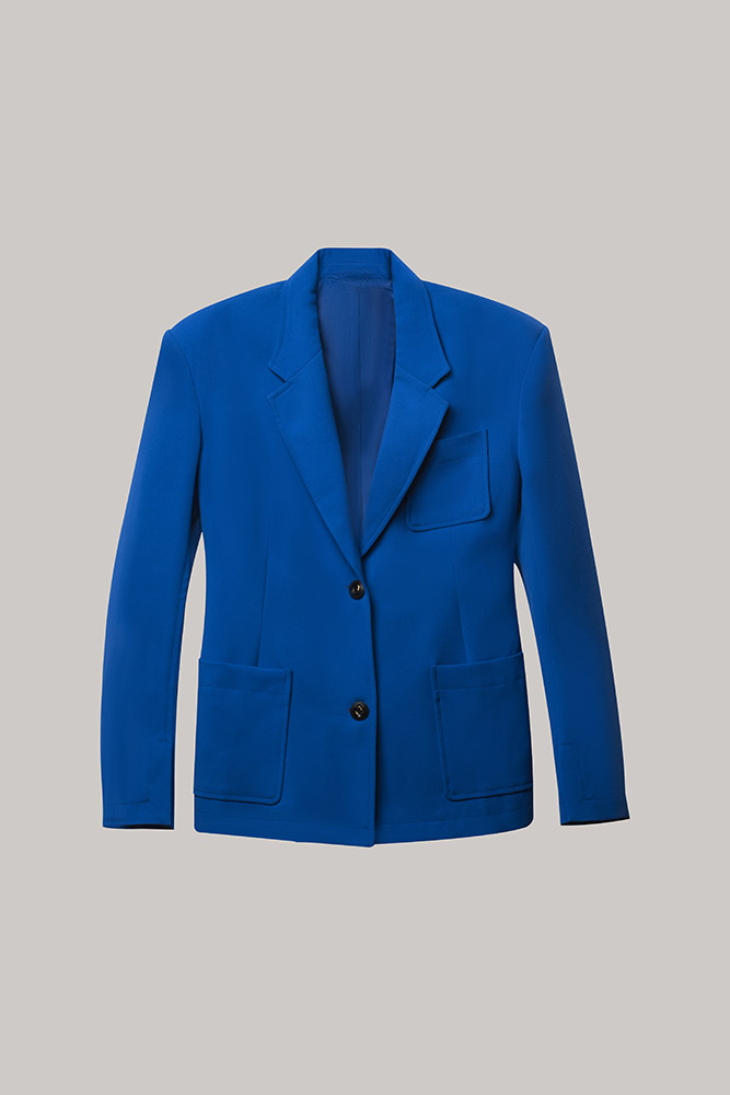 Royal Blue Smart-Casual Essential Blazer