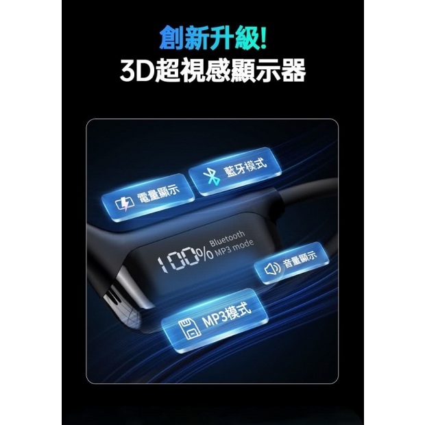 PowerRider CS10 MP3 防水骨傳導藍牙耳機 