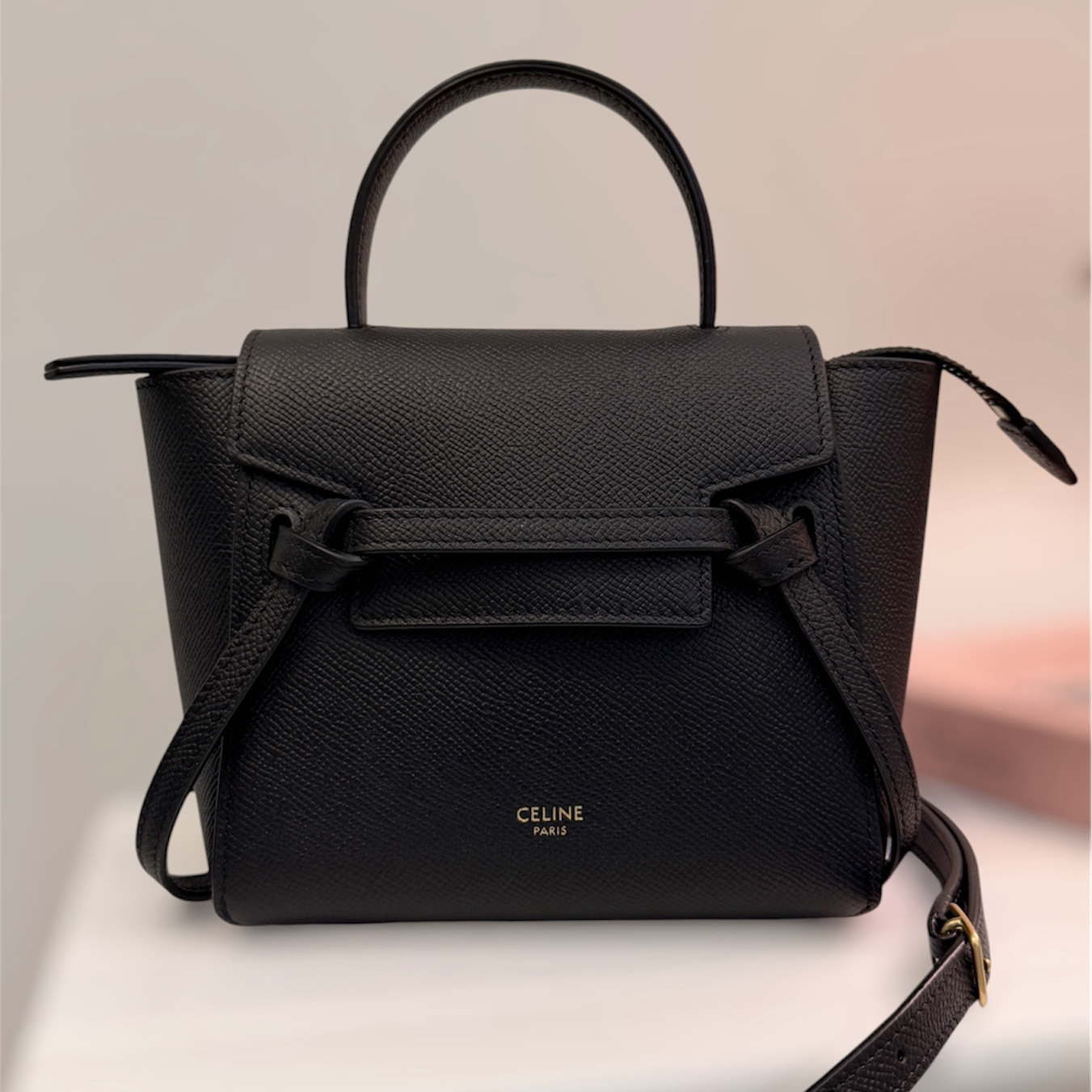 Celine Pico Belt New-Black 