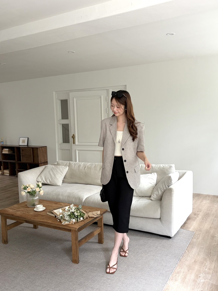 The Oversized Oatmeal Blazer