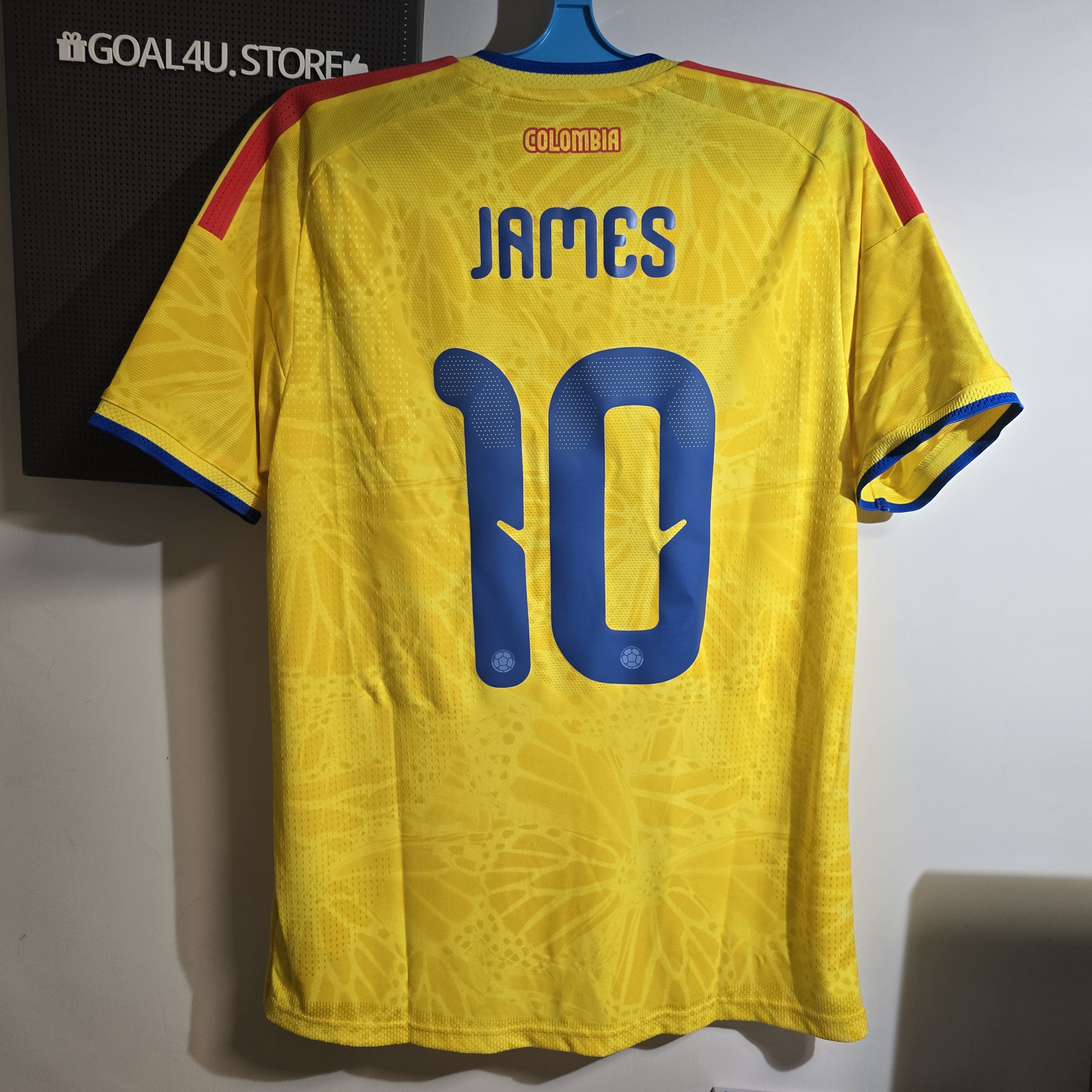 💛 Adidas Colombia 哥倫比亞 2025-26 主場球員版球衣 (可加印字章) JL6971