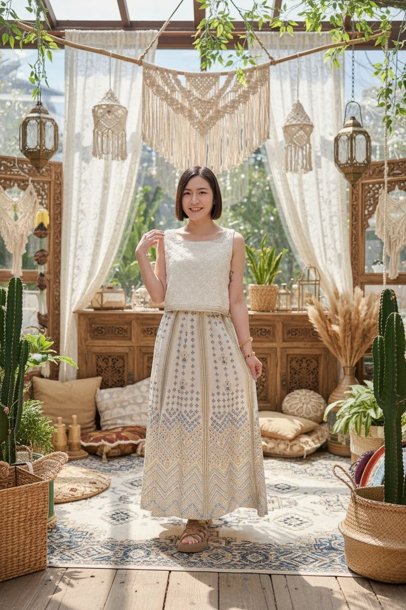 2171 Creamy White Mermaid Skirt 37"