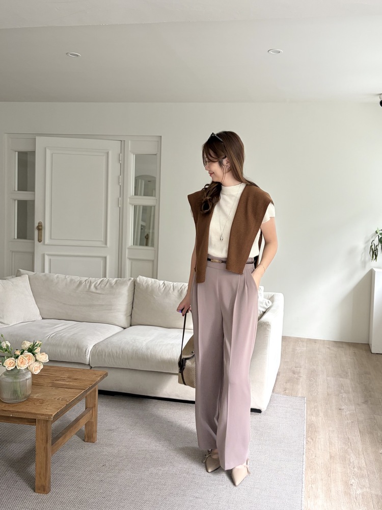 Daily Angora Knitted Top (Ivory)