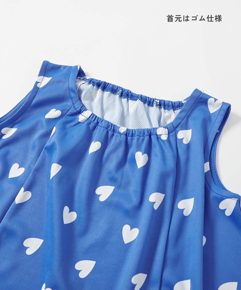 🆕【⭐訂購⭐】🌀 🇯🇵 日本直送🇯🇵 清涼網眼速乾 全印花 背心連身裙［5款選］🌀[ELDA-0049][260505]