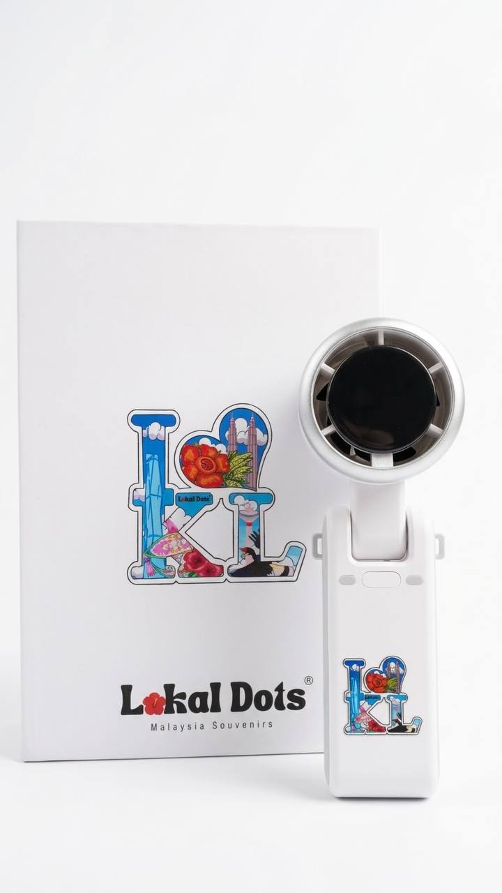 LD57 - Handheld Fan - I Love KL 