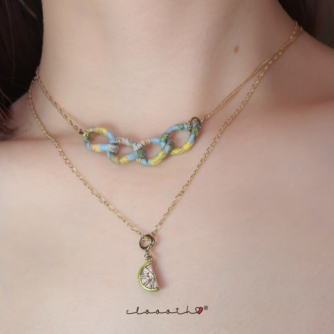 附有貝殼吊飾的項鏈