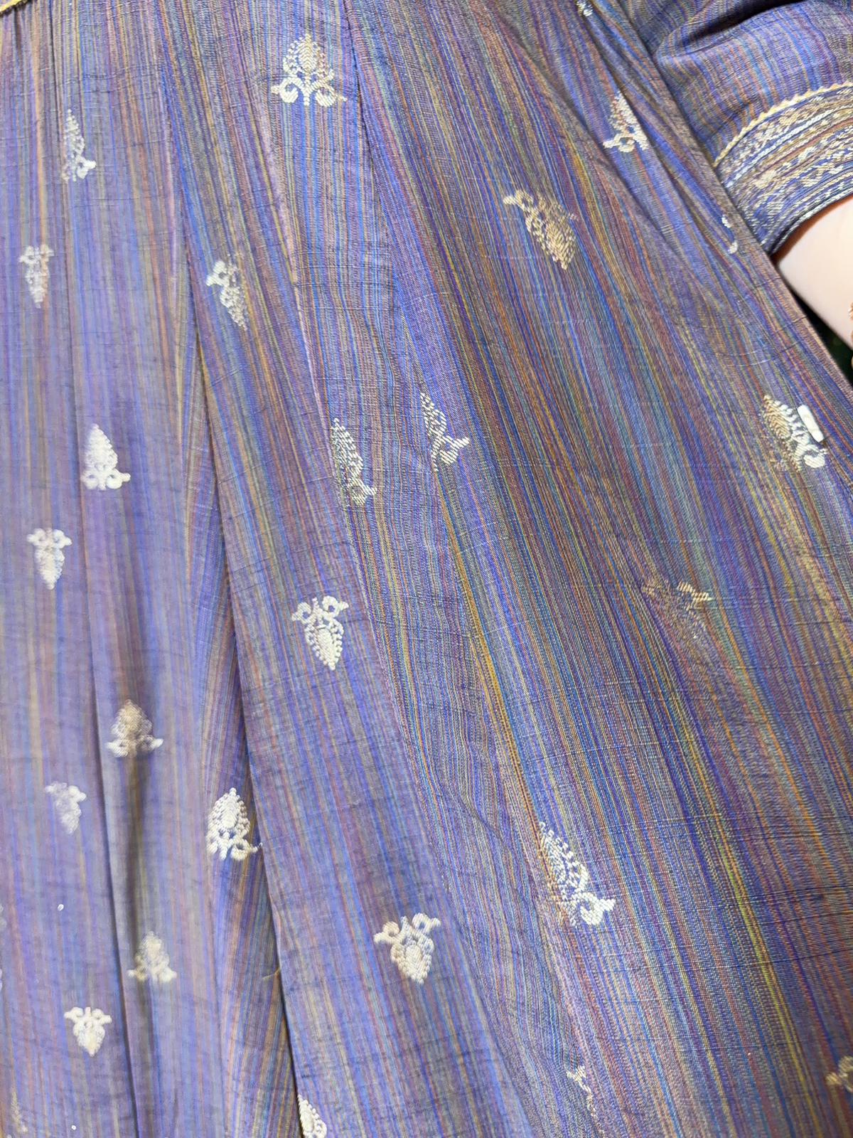 #1511 Rainbow Purple Purple Floral Emb. OP 49"