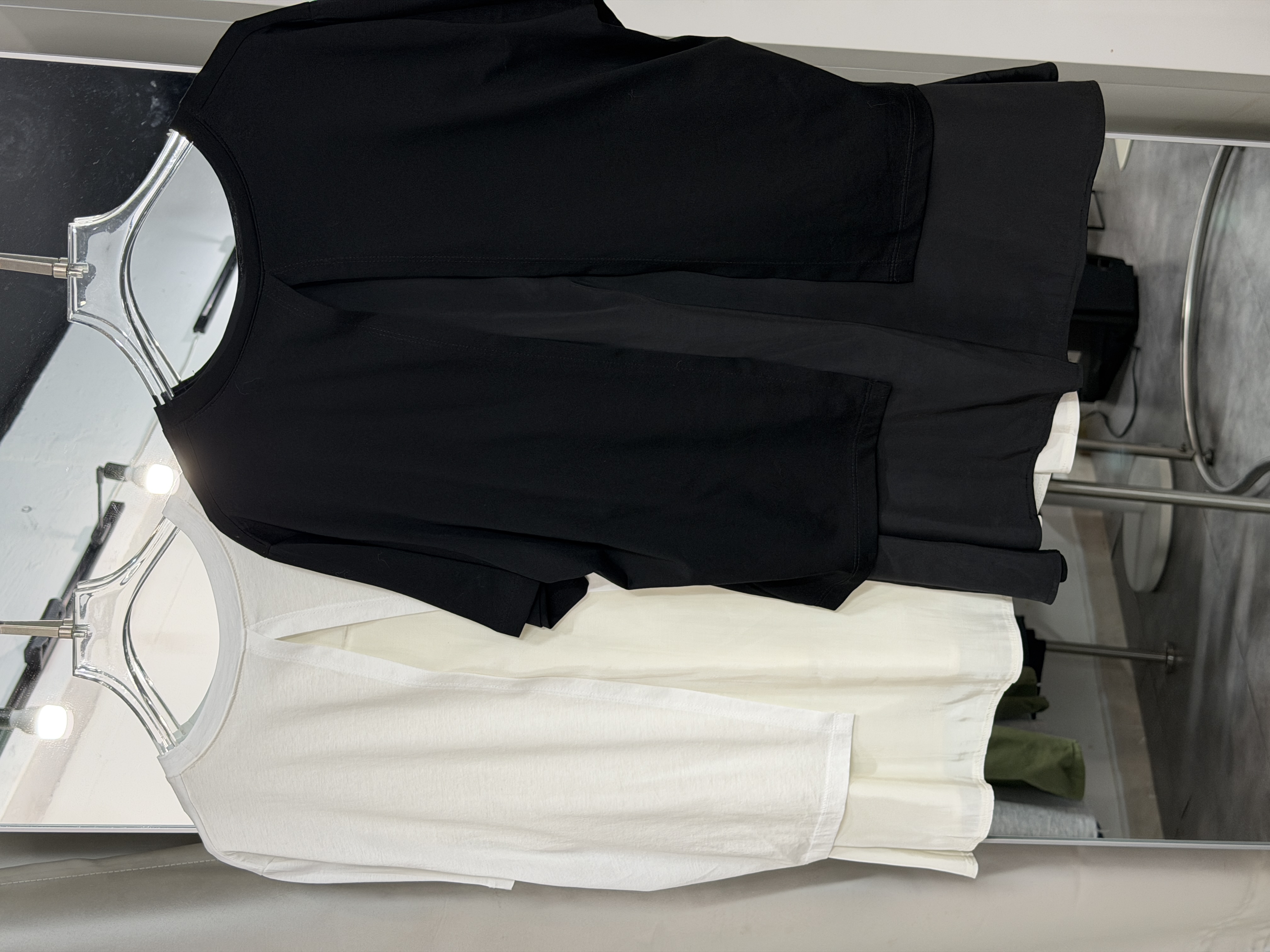 2 in 1拼接層次感短袖上衣