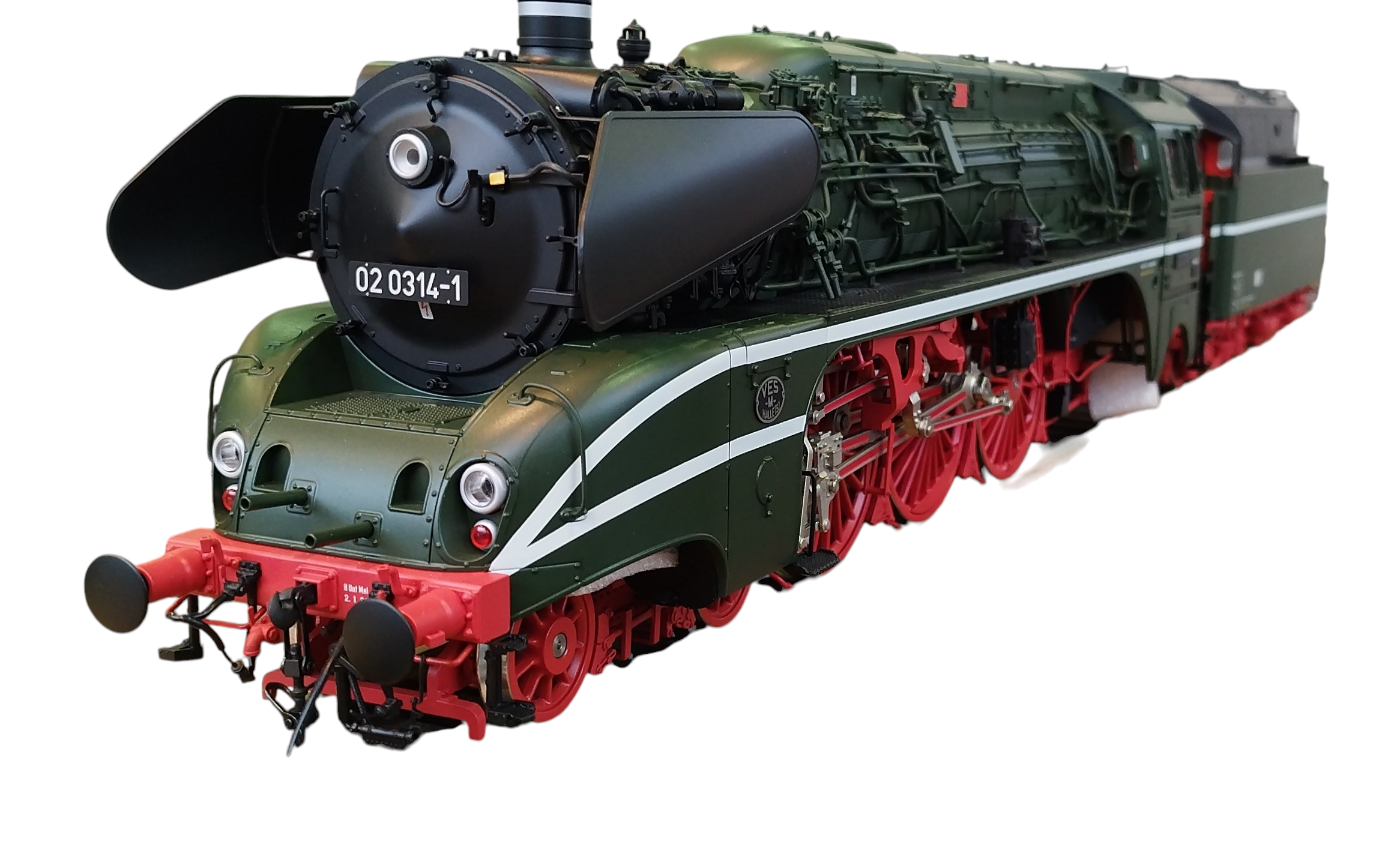 Spur-1 BR 02 314-1 Dampflok DR/GDR DCC Sound & Smoke 