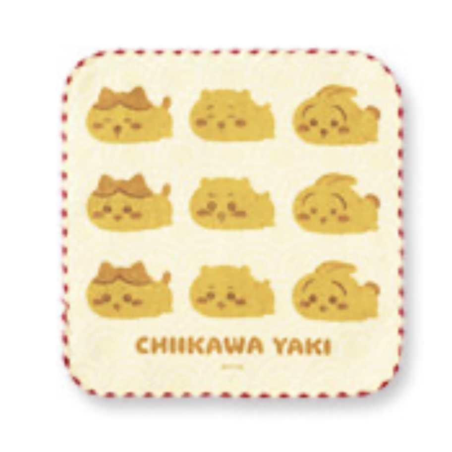 Chiikawa 人形燒店限定 方巾｜預訂