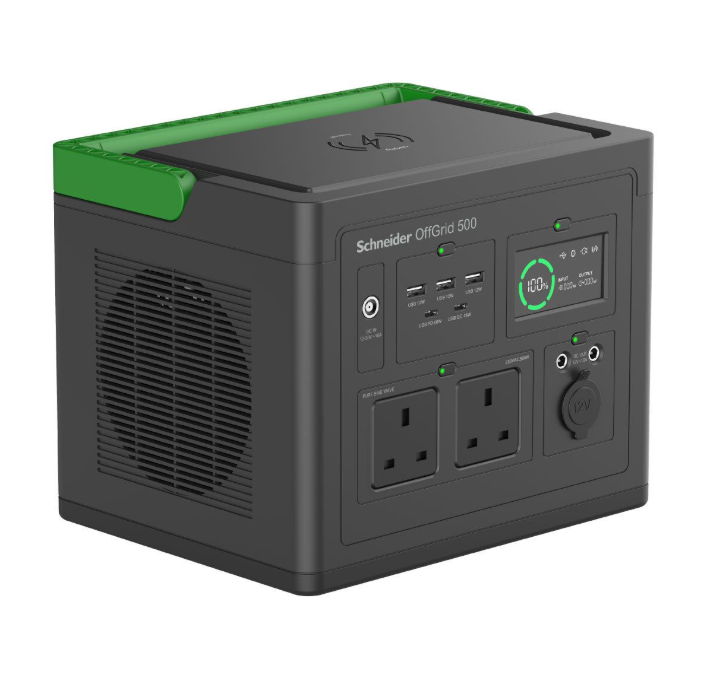 施耐德電氣 - (517Wh) Schneider OffGrid 手提式流動電源(PPS500-UK) #大容量流動電能站 #移動電源 #外置電