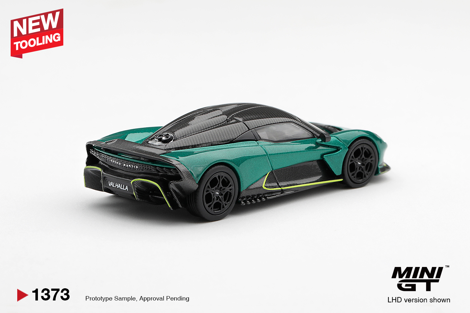 Pre Order - MINI GT ( MGT01373-R ) Aston Martin Valhalla Podium Green / MINIGT 預訂優惠價 Pre-Order Price: HK$80
