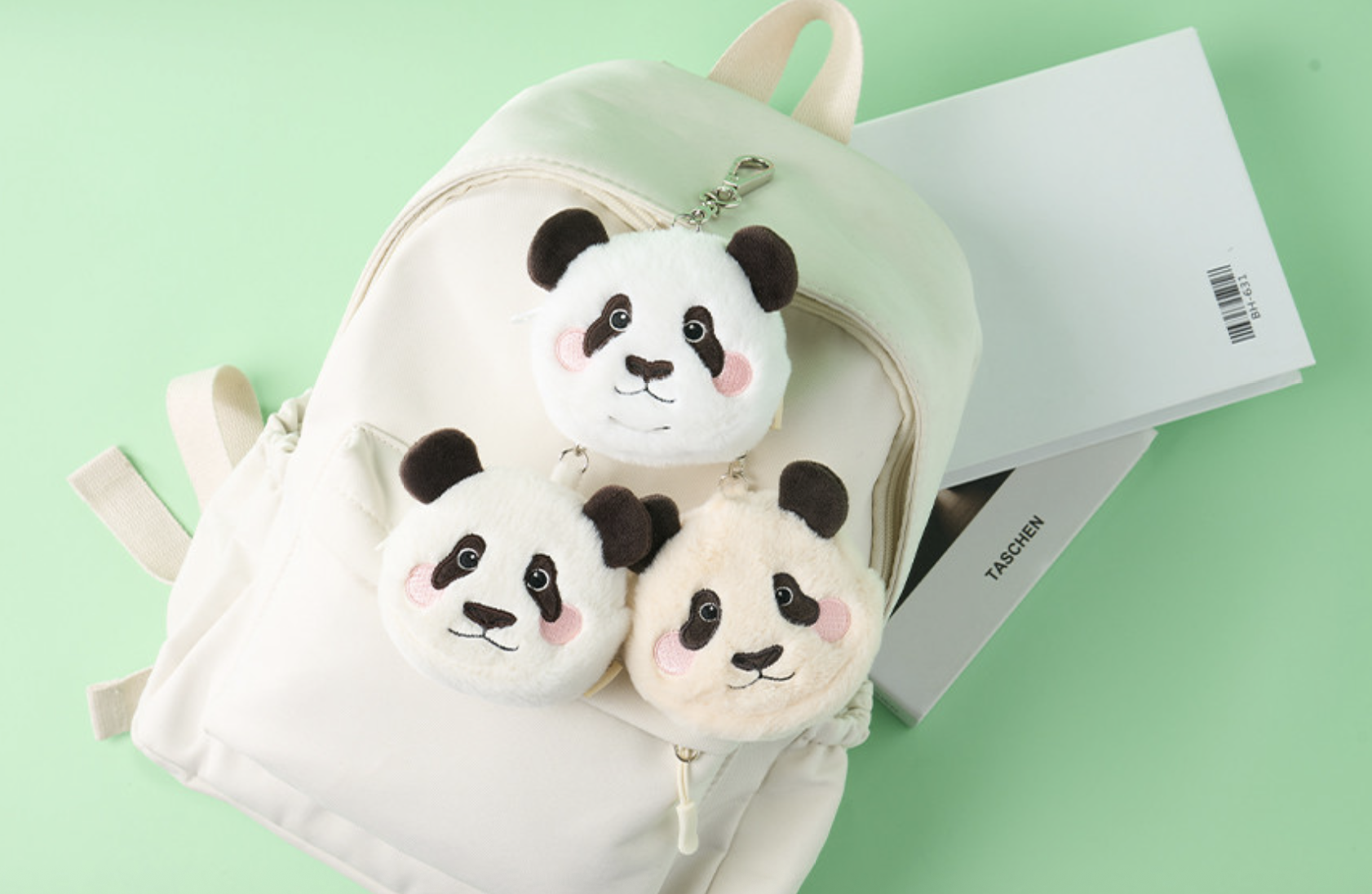 📦訂購 韓國代購 Everland Bao Family 寶家族 熊貓 小物袋鎖匙扣 