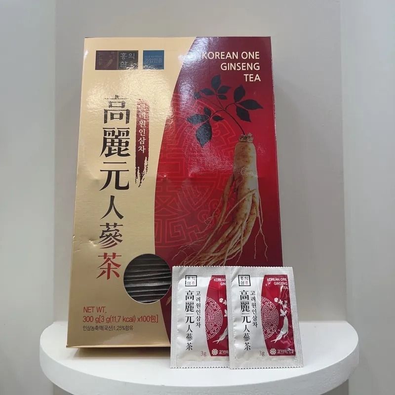 2000days 韓國人蔘- 高麗元人蔘 茶隨身茶包(增量版一盒100包)(平行進口)