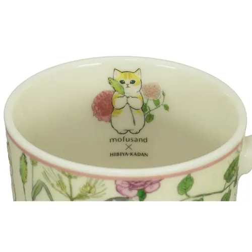 日本製 Mofusand ＆ 日比谷花壇馬克杯