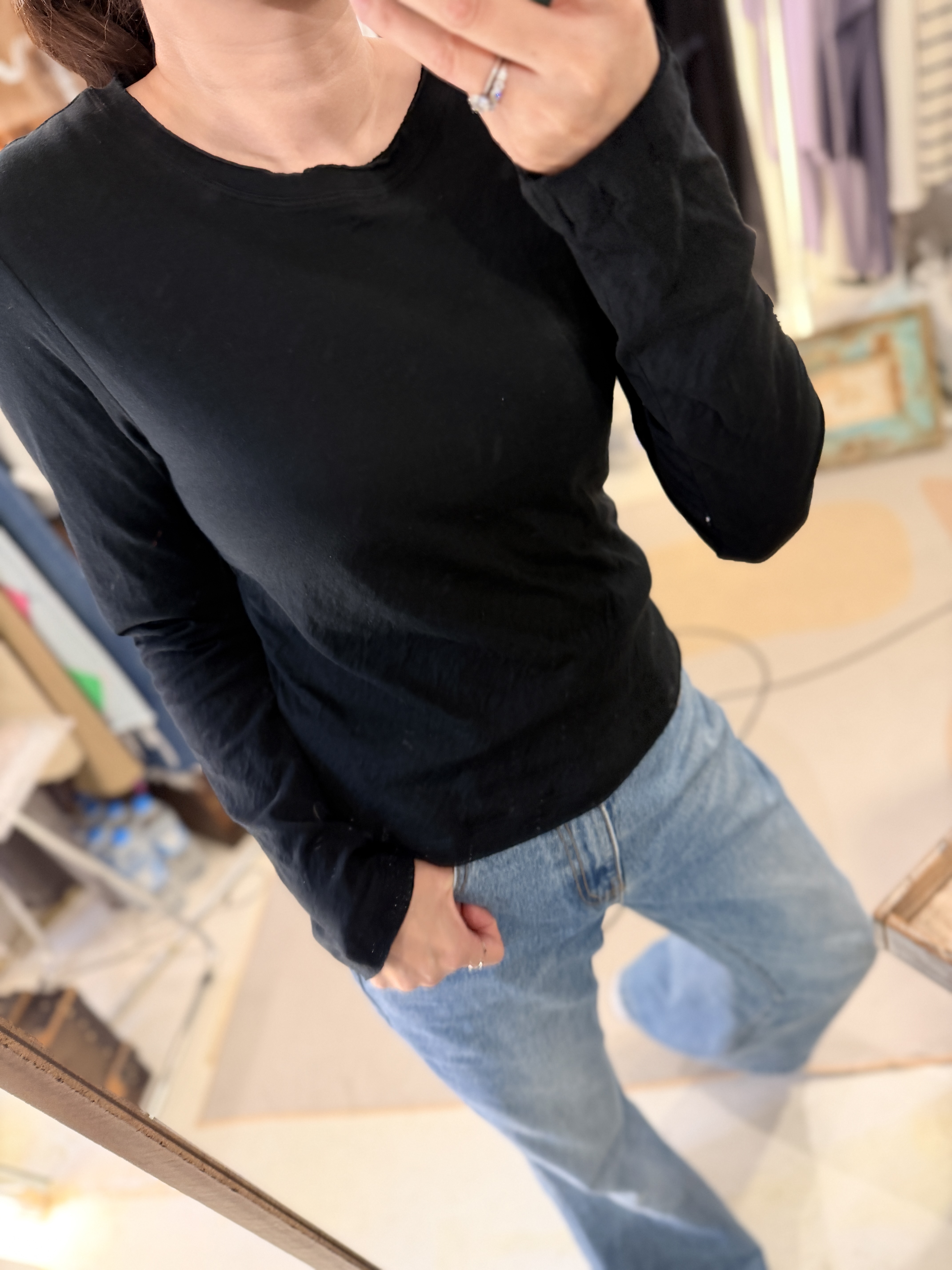 Pure soft cotton tee