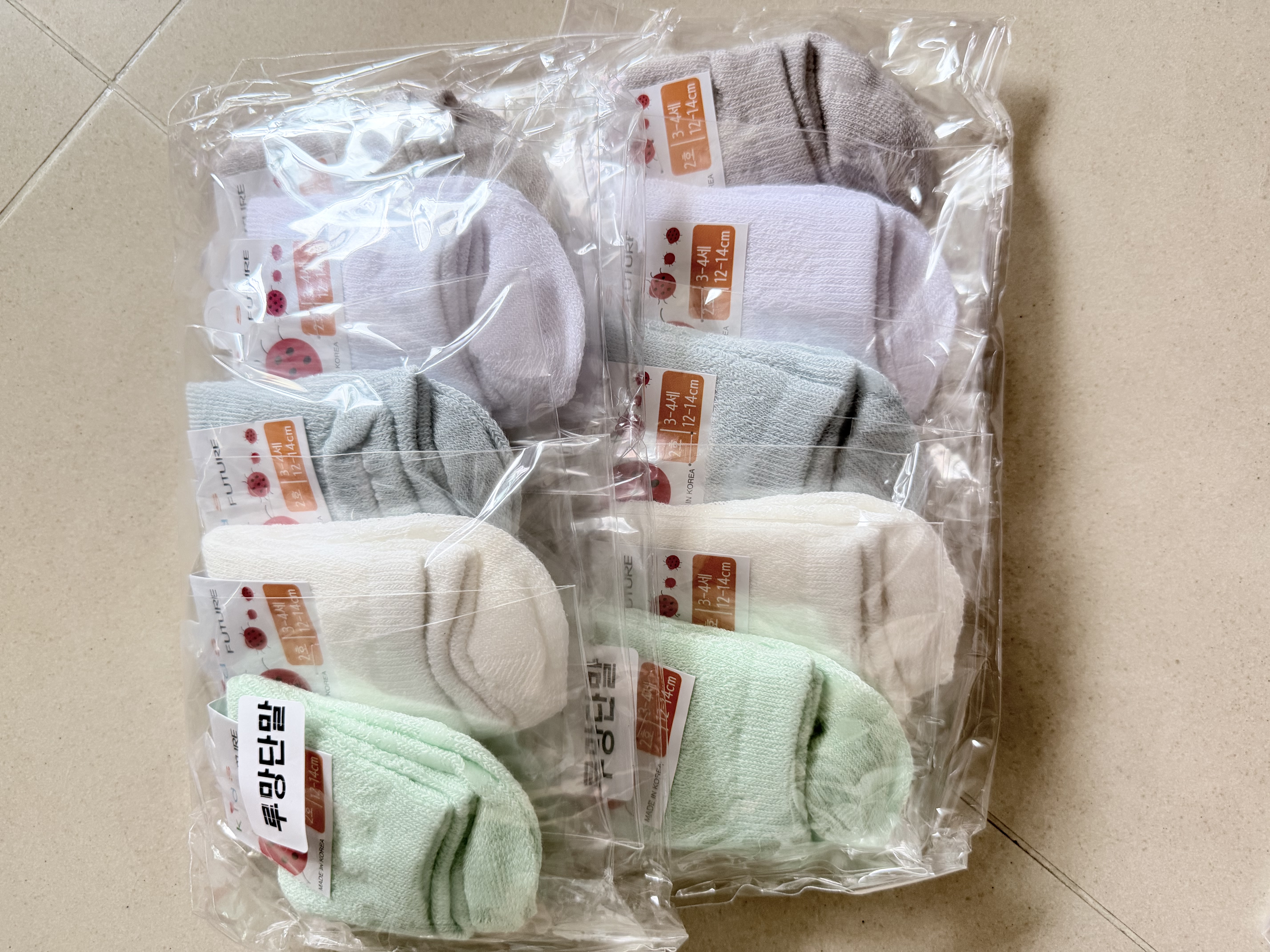 Socks set of 5 (size2(120-140)