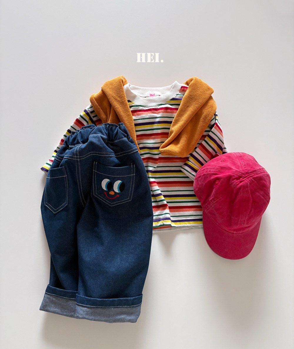 Hei | Multi-Stripe T-Shirt
