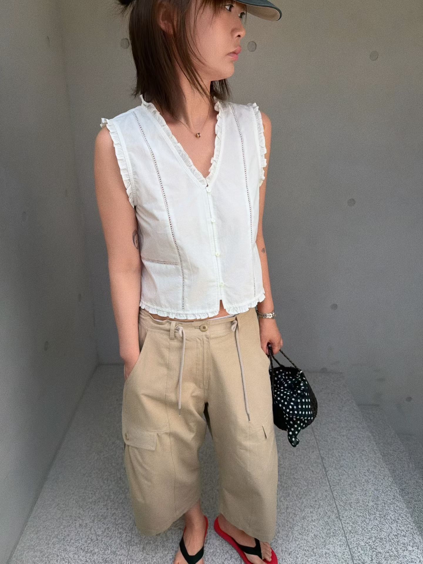 🇰🇷東大門女裝 | Flower sleeveless 