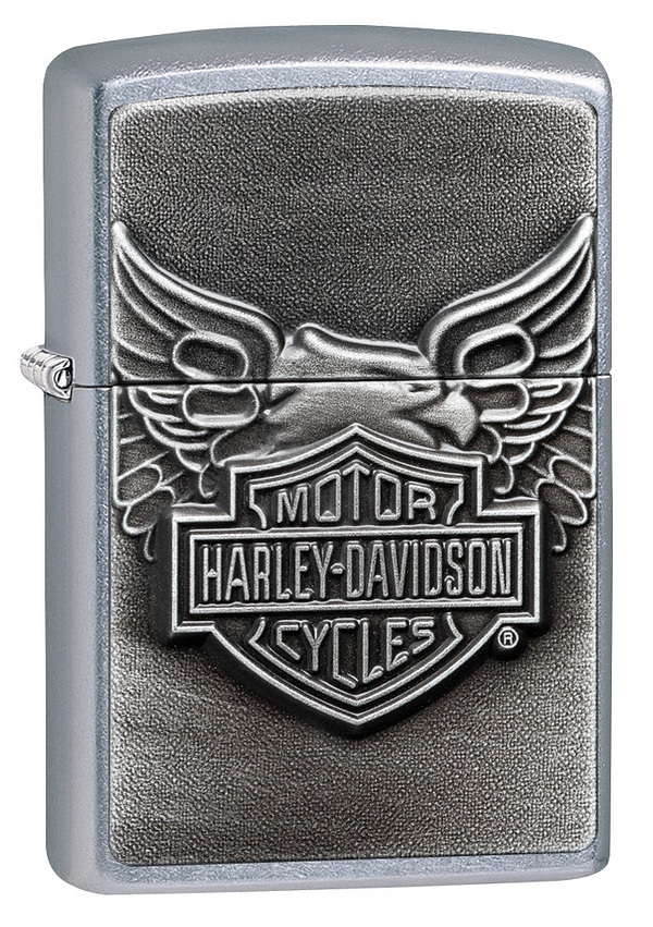 Zippo 20230 HARLEY-DAVIDSON® 鷹徽章 防風打火機 原裝行貨 美國製造 Windproof  ZIPPO 指定授權經銷商 |美國製造 | 收藏  哈雷 Harley-DavidsonR Eagle Emblem