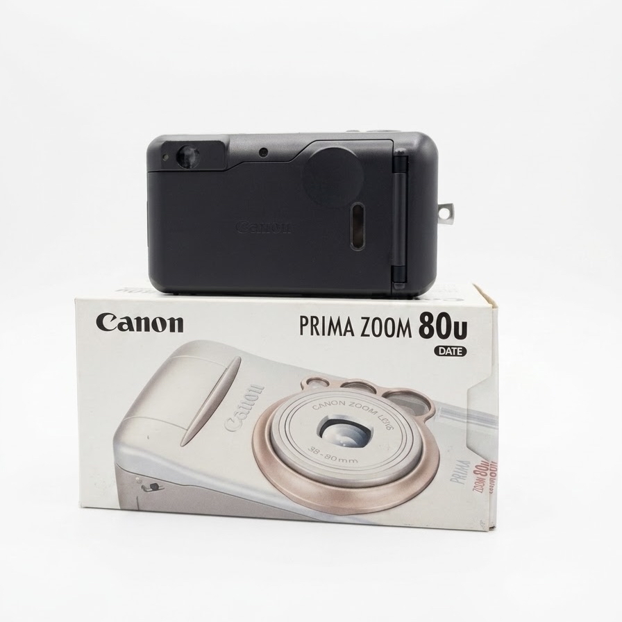 （買機送單次菲林沖掃服務）Canon Prima Zoom 80U Date 全新庫存菲林機