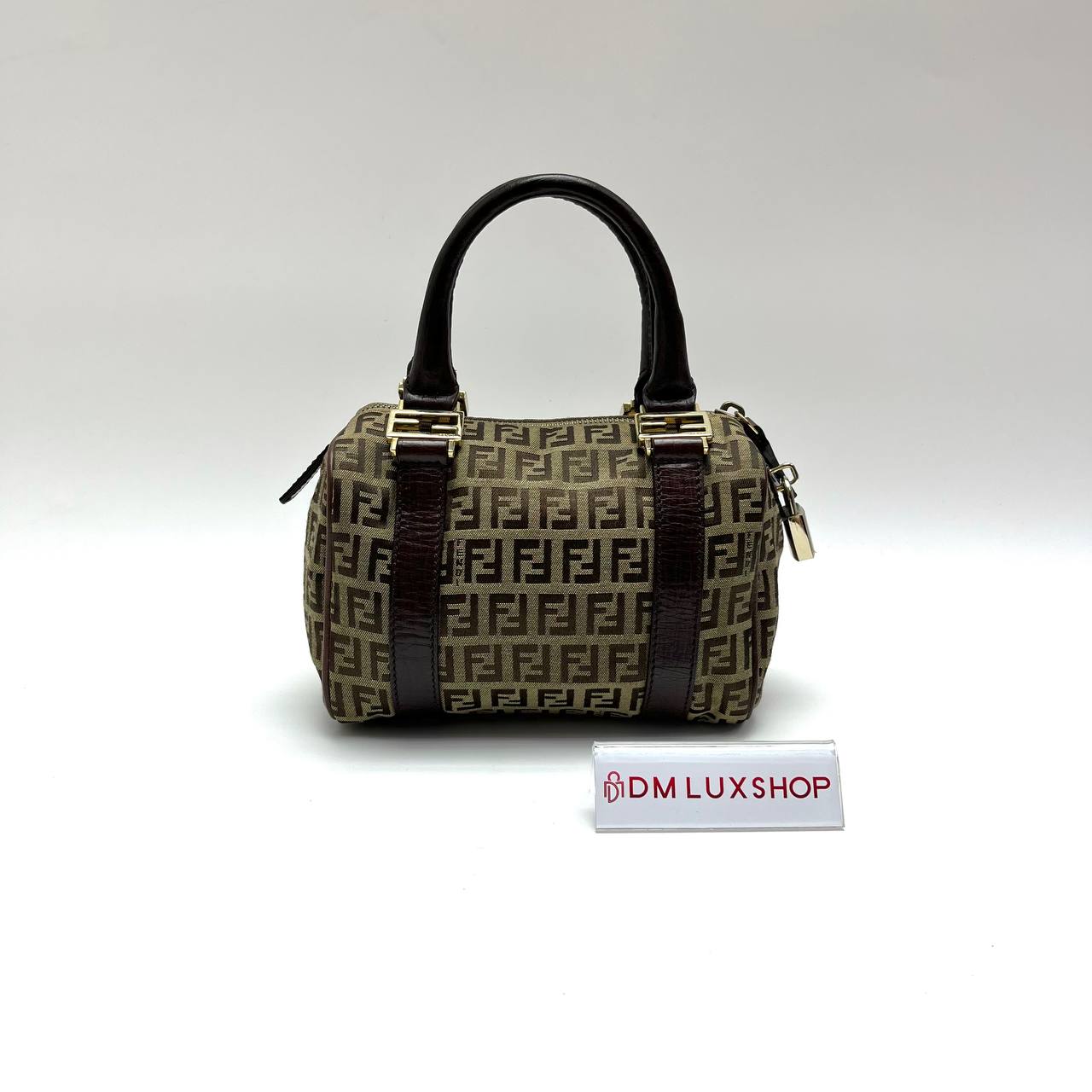 Fendi Zucchino Mini Boston