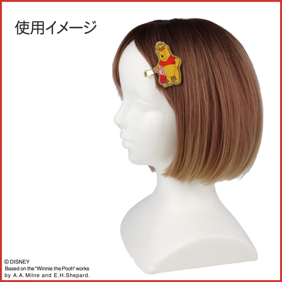 🌸 【預訂】Red Shirt Friends Series-Bangs Clips(隨機)