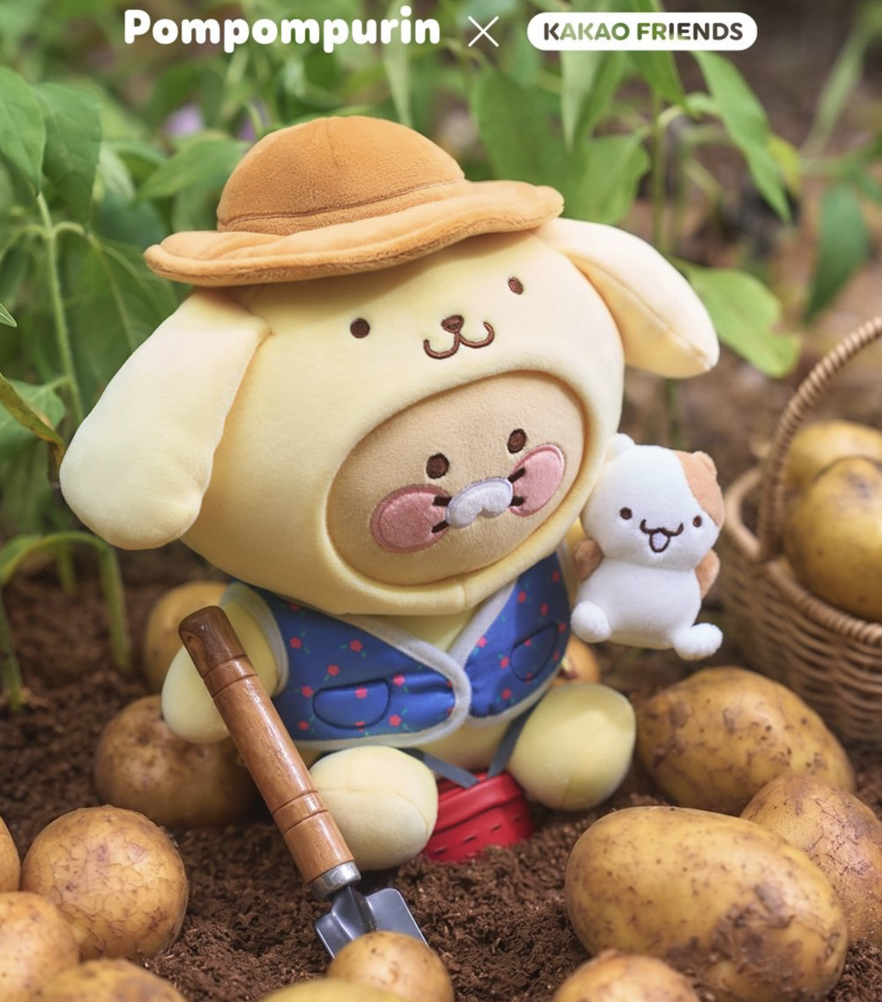 世紀聯乘｜韓國Kakao Friends X Sanrio 布甸狗 鄉村農場風 系列 治癒周邊