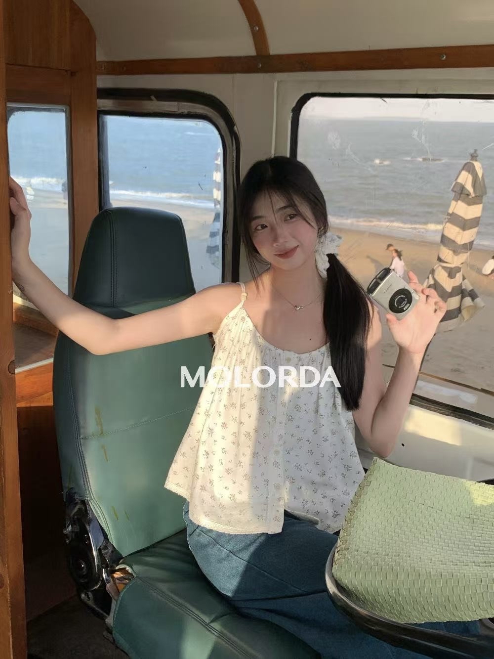 TP380韩系碎花吊带