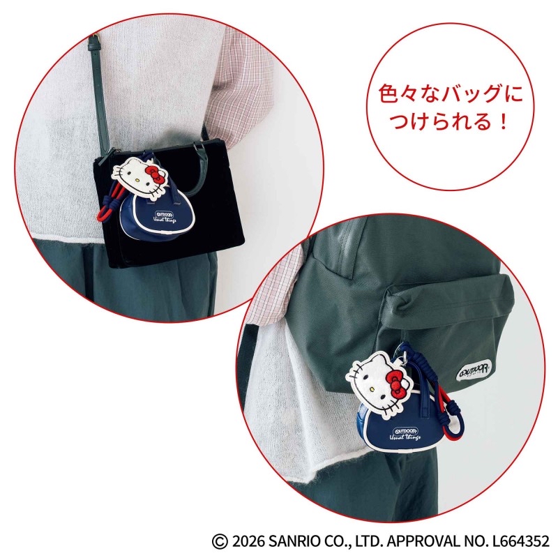 日本預訂📍日本雜誌Hello Kitty x Outdoor袋仔