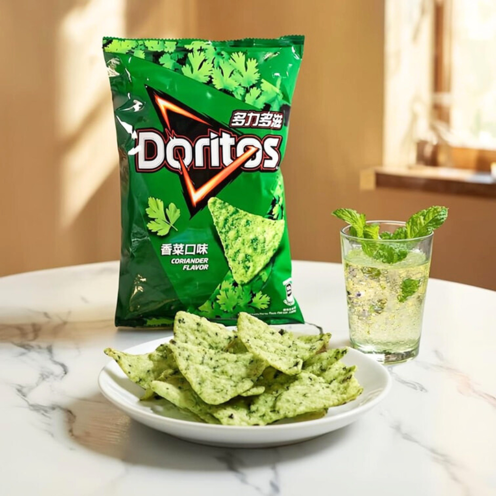 現貨現貨 多力多滋香菜口味玉米片102g 美式辣芝士口味 102g