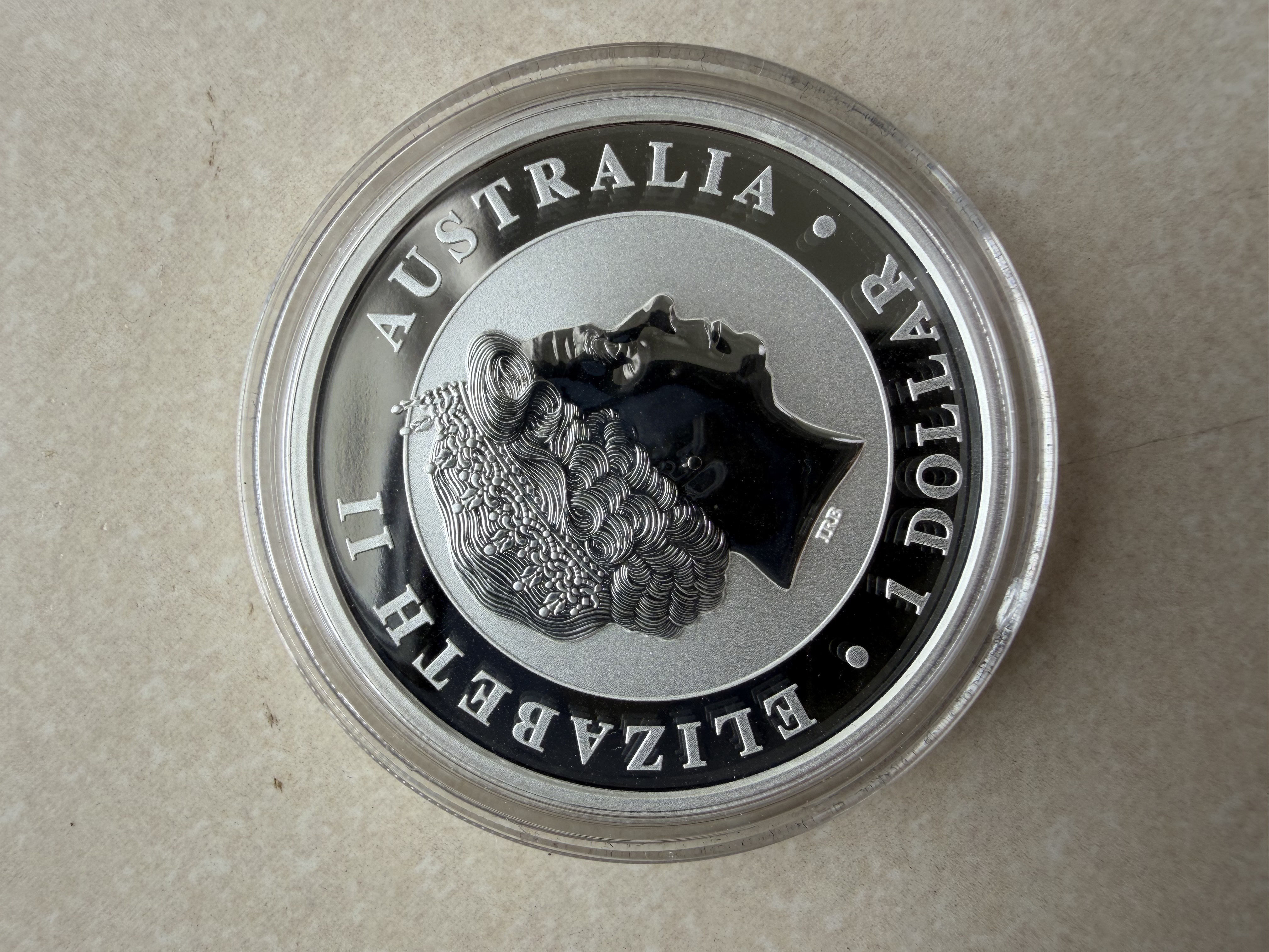 PERTH MINT 2015 1oz 🇦🇺 Aus Koala Gold Gilded Silver 999 - Limited 5000pcs 31.135g Silver Bar