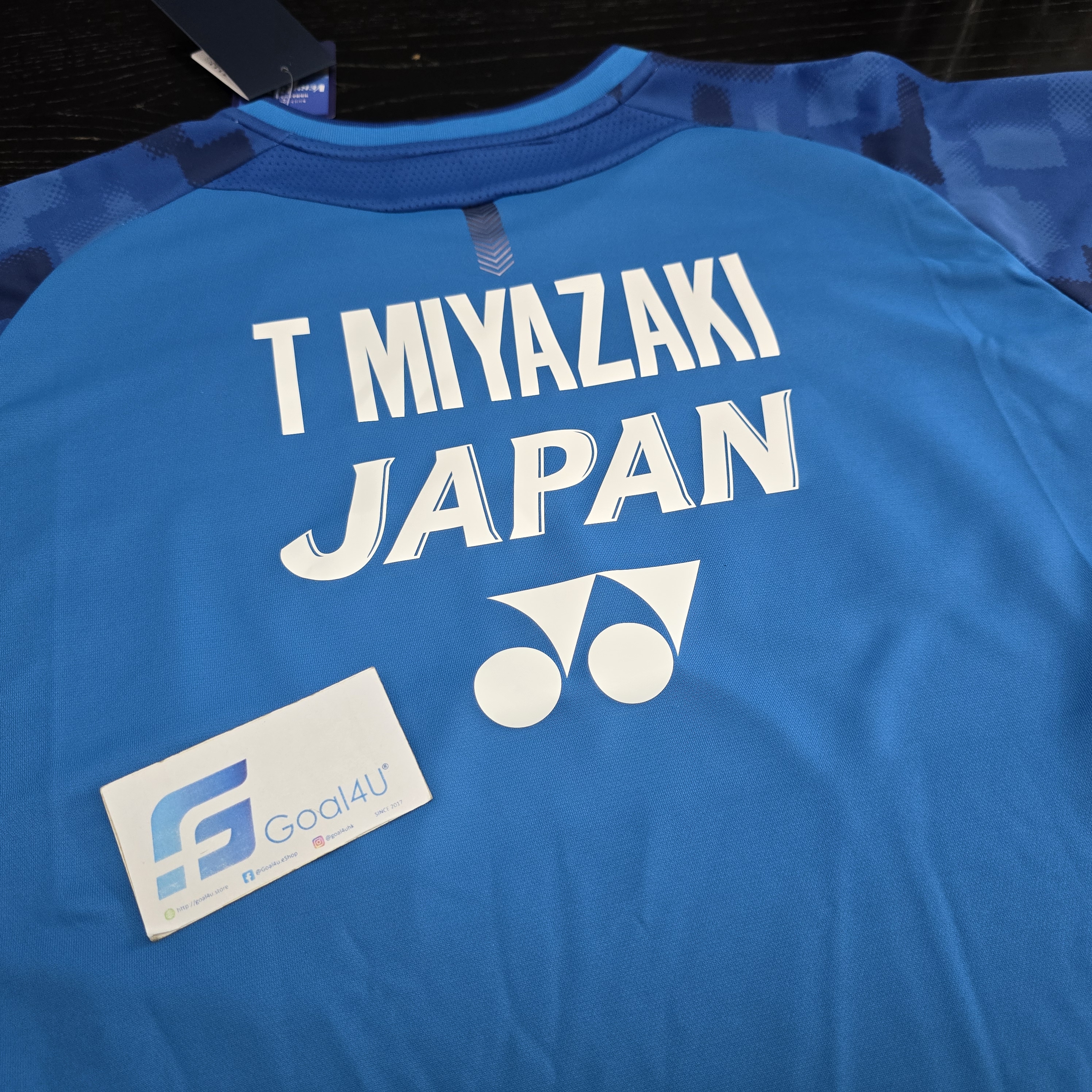 Yonex 日本羽毛球隊2026藍色球衣(提供男女剪裁)