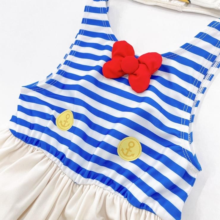 🇯🇵限時預訂 日本直送🇯🇵唐老鴨造型連身泳衣帽子套裝