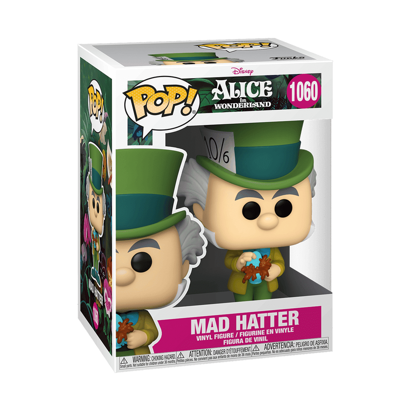 📦訂購 美國代購 Funko POP! Disney Alice in Wonderland Mad Hatter Figure 瘋帽子 模型 